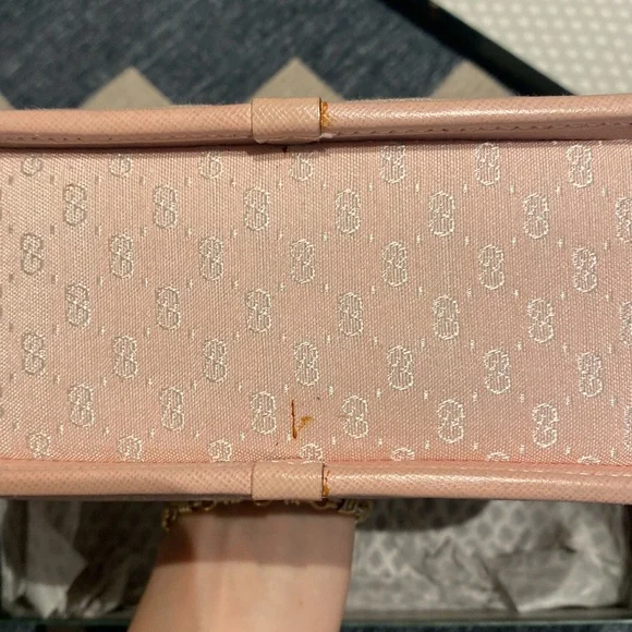 GUCCI Vintage Gucci Micro GG Chain Bamboo Bag - Picture 15 of 16